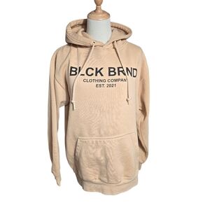 Blk Brand Tan Logo Sweatshirt Hoodie